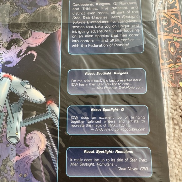 Star Trek Alien Spotlight Comic Collection - Borg, Vulcan, Klingons, Q, Romulans - Picture 4 of 10